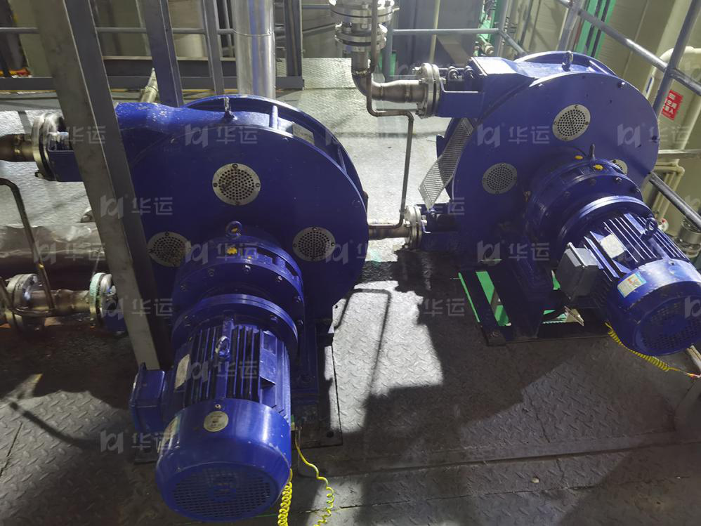 華運軟管泵在某大型鋰電前驅體生產企業 正式投入使用