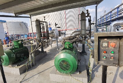 山東某石化集團乳化泵使用現(xiàn)場