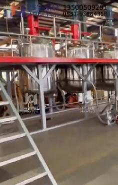 國外5000噸涂料設備發貨