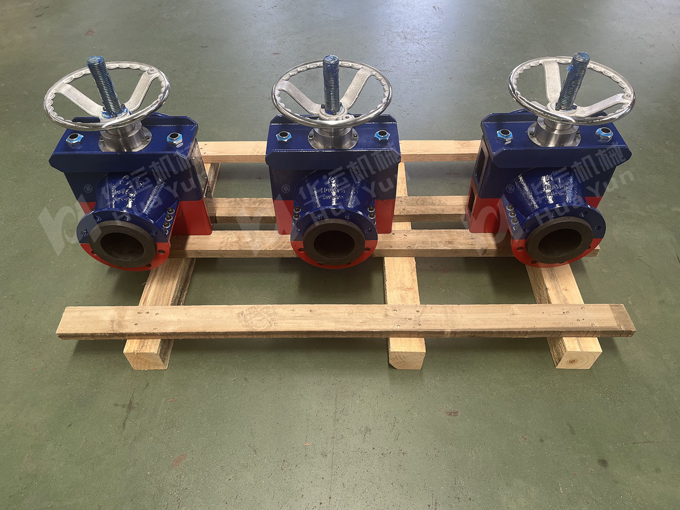 合肥華運機械為國內(nèi)某集團定制礦用軟管閥制造完成，助力礦山高效作業(yè)