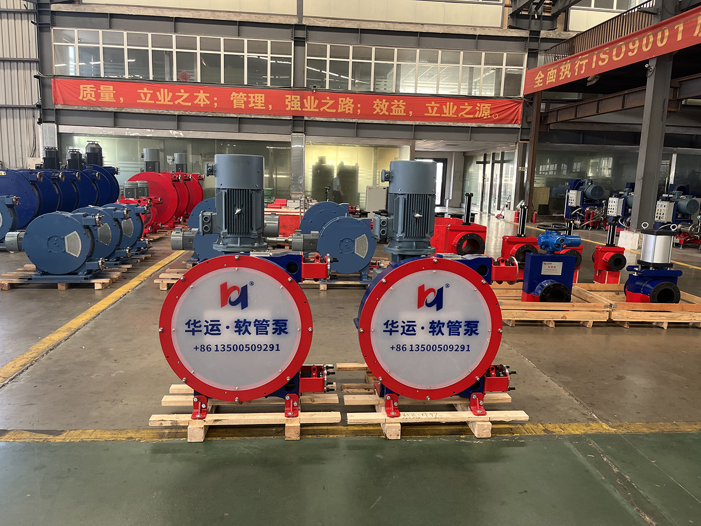 華運機械高壓礦用軟管泵發往老撾，硬核裝備助力東南亞礦業開發